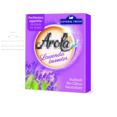 Pochłaniacz zapachów do kosza na śmieci, Arola, lawenda, General fresh