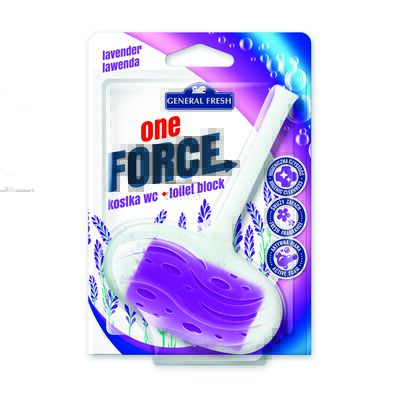 Kostka WC blistra, One Force, 40 g, lawenda, General Fresh