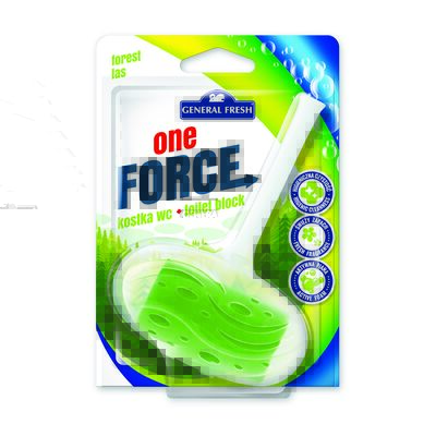 Kostka WC blistra, One Force, 40 g, las, General Fresh