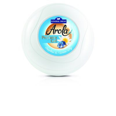Odświeżacz w żelu kula fala Arola Perfum Gel 150 g Sapphire  Water lily General Fresh
