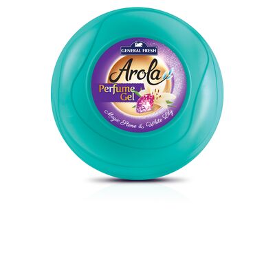Odświeżacz w żelu kula fala Arola Perfum Gel 150 g Magic stone  White lily General Fresh