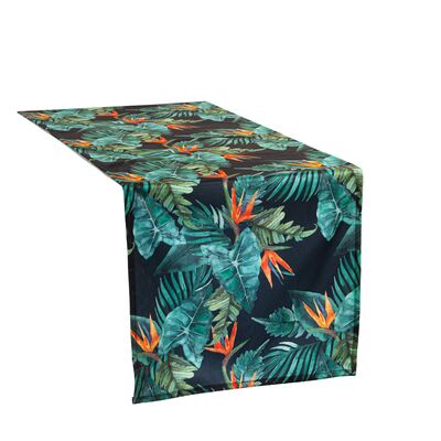 Bieżnik Flower Chic mix ciemny 40 x 140 cm