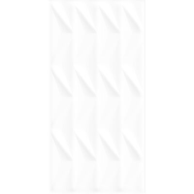 Dekor strukturalny rektyfikowany SNOW WHITE AXIS 30 x 60 cm