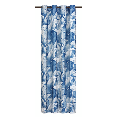 Zasłona Eternal Chic 140 x 260 przelotki niebieski