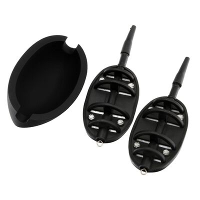 Zestaw method feeder koszyk 2 x 35 g z gumową formą