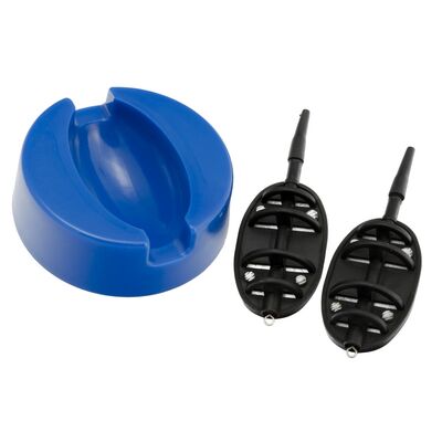 Zestaw method feeder GF koszyk 2 x 30 g z plastikową formą