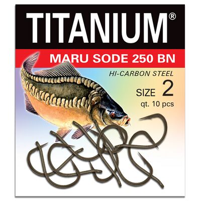 Haczyk Titanium MARU SODE 10 szt. rozm. 8
