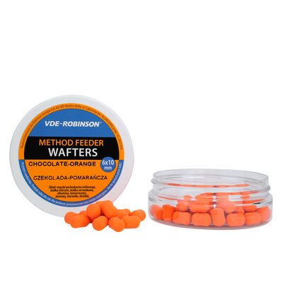 Przynęta VDE-Robinson Wafters 6x10 mm Czekolada-Pomarańcza 15 g