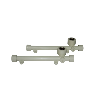 Komplet naścienny PP 20 mm x 1/2" pod baterie