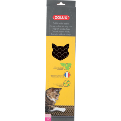 Drapka kartonowa Plaster miodu z kocimiętką 110 x 40 x 450 mm ZOLUX