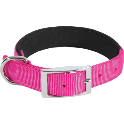 Obroża nylon KOMFORT 55 cm/25 mm kol. fuksja ZOLUX