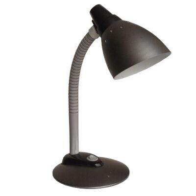 Lampka biurkowa JOKER 1xE14/40 W ciemnoszara