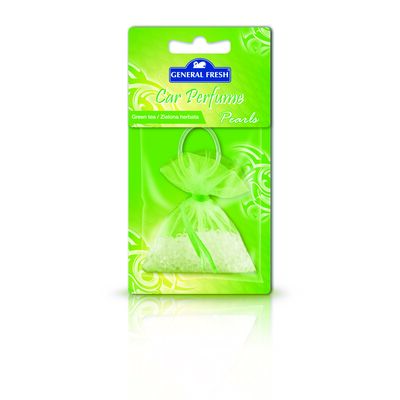 Odświeżacz samochodowy Perełki 20 g zielona herbata General Fresh