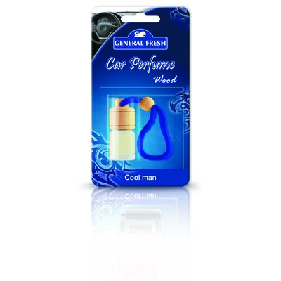 Odświeżacz samochodowy Wood blister 5 ml cool man General Fresh