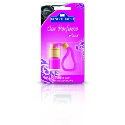 Odświeżacz samochodowy Wood blister 5 ml guma balonowa General Fresh