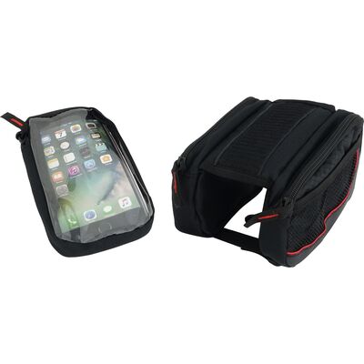 Torba rowerowa na ramię + etui na telefon 4bike