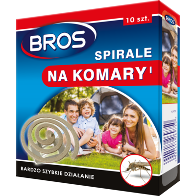 Spirale na komary 10 szt. Bros