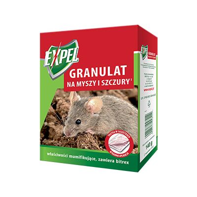 Granulat na myszy i szczury 140 g Expel