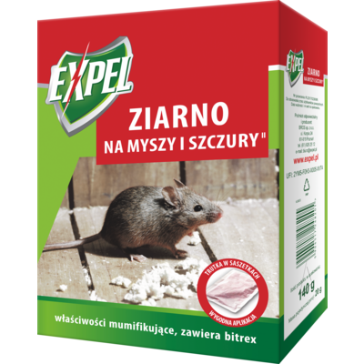 Ziarno na myszy i szczury 140 g Expel