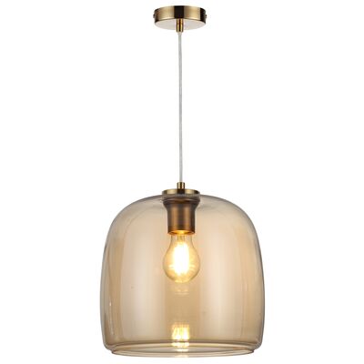 Lampa wisząca 1-płomienna Enola mosiądz