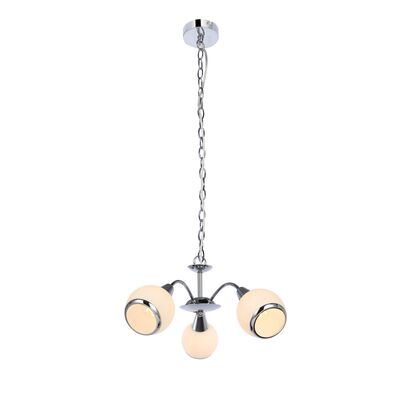 Lampa wisząca 3-płomienna Loris chrom