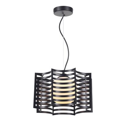 Lampa wisząca 1-płomienna Laria czarny
