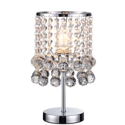 Lampka London Crystal chrom
