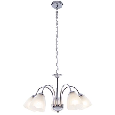 Lampa wisząca 5-płomienna Larisa chrom