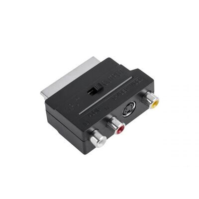 Złącze S-18 EURO WT.-3xGN.RCA+SVHS+ prz.ZLA0352