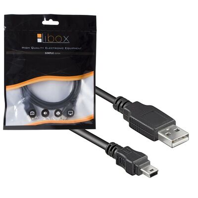 Kabel USB - MINI USB 1,8 m LB0017 LIBOX