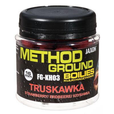 Kulki haczykowe METHOD GROUND TRUSKAWKA 100 g FG-KH03