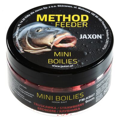 Kulki MINI METHOD FEEDER TRUSKAWKA 50 g FM-KB07