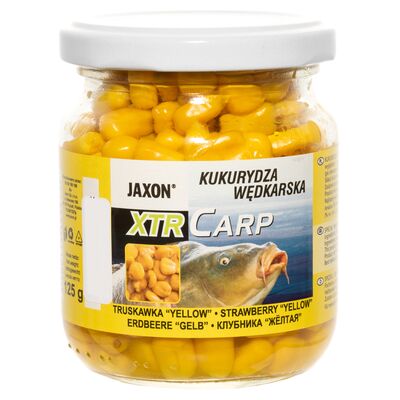 Kukurydza XTR CARP TRUSKAWKA "YELLOW" 125 g FX-CB06
