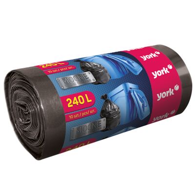 Worki na śmieci MOCNE 240 l / 10 sztuk