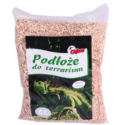 Podłoże do terrarium drewienka bukowe małe 4 l CHICO Terra