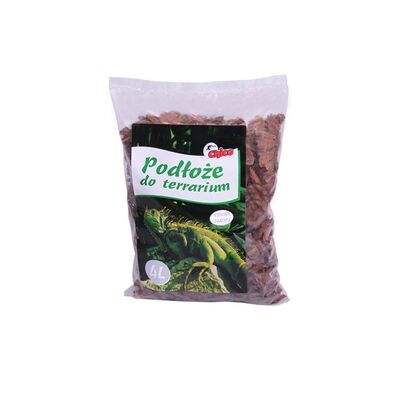Podłoże do terrarium kora duża 4 l CHICO Terra