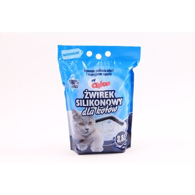 Żwirek silikonowy 3,8 l naturalny CHICO
