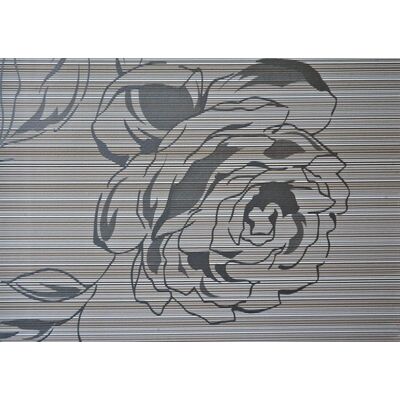 Okleina samoprzylepna kolor 45 cm beżowo-srebrna Vesper
