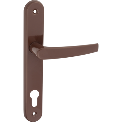 Klamka lak METRO 90 WKL brązowa