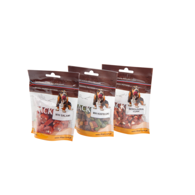 Przysmak dla psa Mini Kosteczki 100 g DINGO