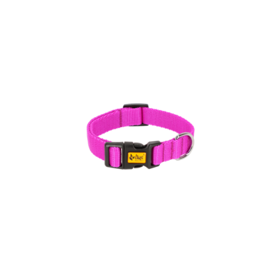 Obroża regulowana Energy 1 x 30 cm różowa