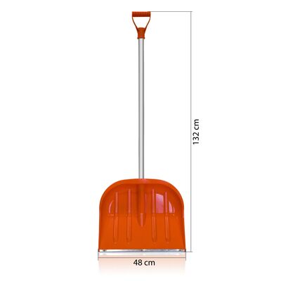 Łopata śniegowa 132 cm Profil Alu