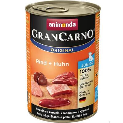 Grancarno 400 g JUNIOR kurczak + wołowina ANIMONDA dla psa