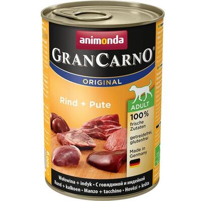 Grancarno 400 g wołowina + indyk ANIMONDA dla psa