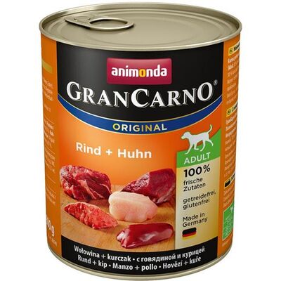 Grancarno 800 g wołowina + kurczak ANIMONDA dla psa