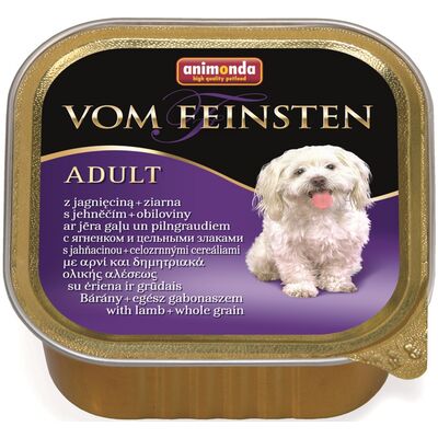 Karma dla psa Vom Feinsten MENUE jagnięcina z ziarnem 150 g ANIMONDA