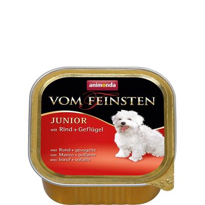 Karma dla psa Vom Feinsten PUPPY wołowina z drobiem 150 g ANIMONDA