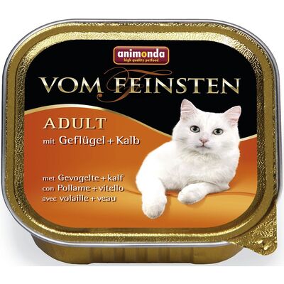 Karma dla kota Vom Feinsten CLASSIC drób + cielęcina 100 g ANIMONDA