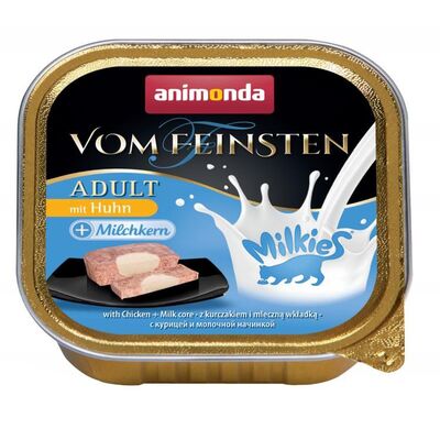 Karma dla kota Vom Feinsten MILKIES kurczak + farsz mleczny 100 g ANIMONDA