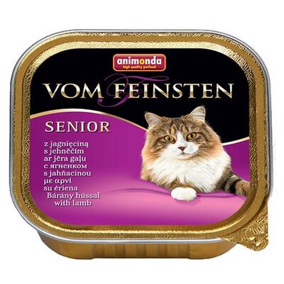 Karma dla kota Vom Feinsten SENIOR jagnięcina 100 g ANIMONDA
